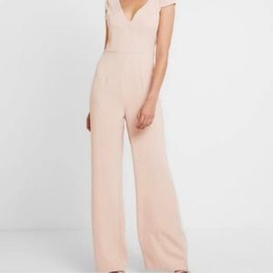 Foxiedox Formal Jumpsuit Size L Blush New with Tags
